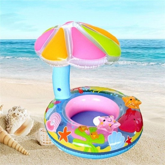 Φουσκωτό Baby Water Float Seat Boat Pool Toy παιδικό δαχτυλίδι κολύμβησης