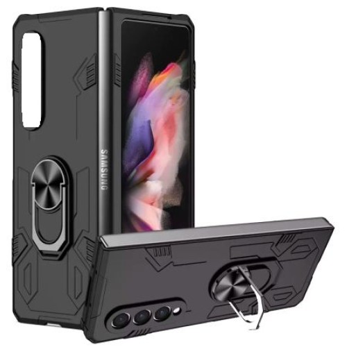 Ring Magnetic Case Black For Samsung Galaxy Z Fold 4