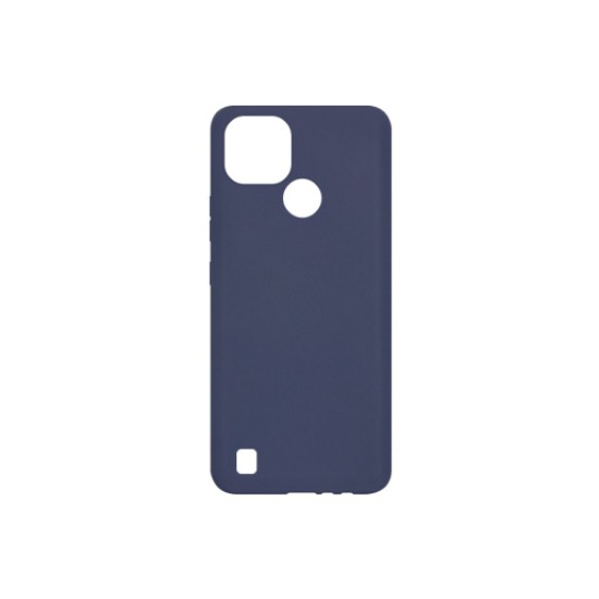 Back Cover Σιλικόνης Blue (REALME C21)