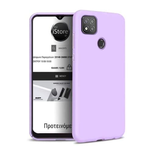 Back Cover Σιλικόνης Λιλά (REALME C21) Back Cover Σιλικόνης Λιλά (REALME C21)