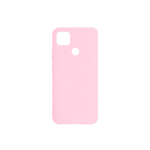 Back Cover Σιλικόνης Ροζ (REALME C21)