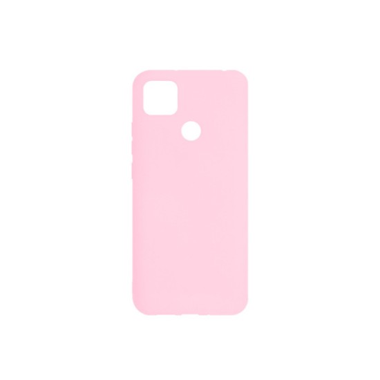 Back Cover Σιλικόνης Ροζ (REALME C21)