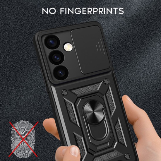 Hybrid Shockproof Ring Back Cover Συνθετική Ανθεκτική Μαύρη (Redmi Note 14 Pro/ Pro Plus 5G/ Poco X7) Hybrid Shockproof Ring Back Cover Συνθετική Ανθεκτική Μαύρη (Redmi Note 14 Pro/ Pro Plus 5G/ Poco X7)