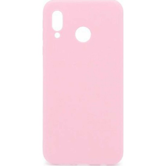 Back Cover Σιλικόνης Ροζ (Galaxy A40)