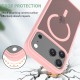 Θήκη iPhone 17 Pro Max Matte Magnetic Series συμβατό με MagSafe φορτιστή, Πλάτη αντικραδασμική από Premium TPU Ροζ