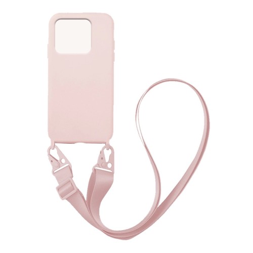 Back Cover Σιλικόνης με Λουράκι Ροζ (Redmi 10C) Back Cover Σιλικόνης με Λουράκι Ροζ (Redmi 10C)
