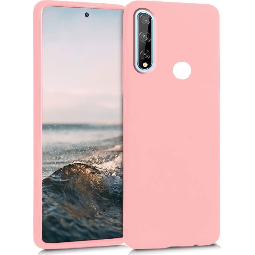 Huawei P Smart S - Silicone Cover Soft Ροζ OEM