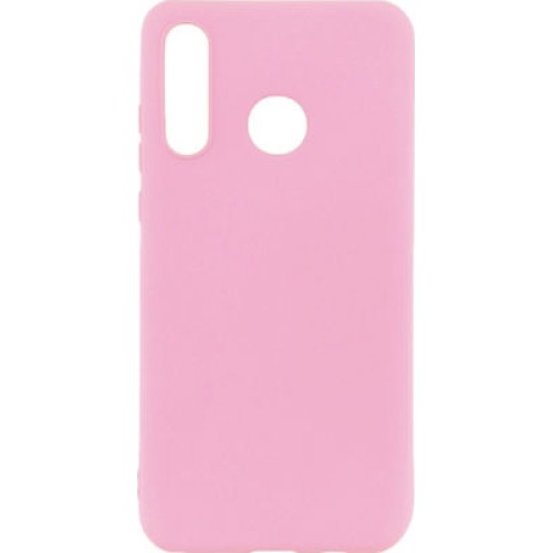 Matt Back Cover Σιλικόνης Ροζ (Huawei P30 Lite) Matt Back Cover Σιλικόνης Ροζ (Huawei P30 Lite)