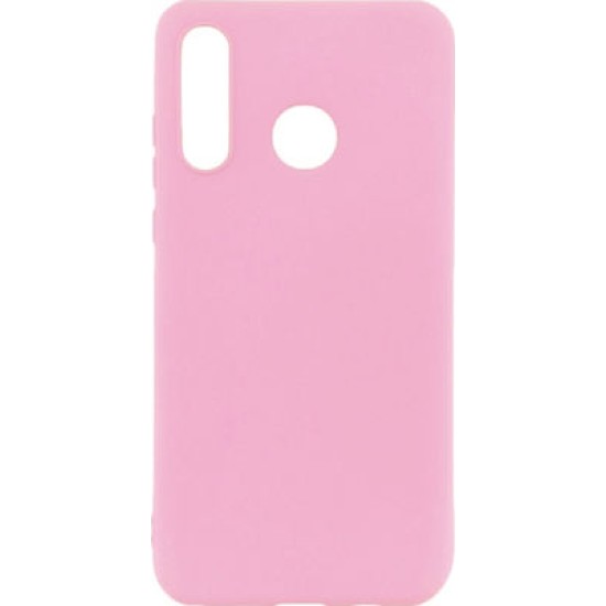 Matt Back Cover Σιλικόνης Ροζ (Huawei P30 Lite) Matt Back Cover Σιλικόνης Ροζ (Huawei P30 Lite)