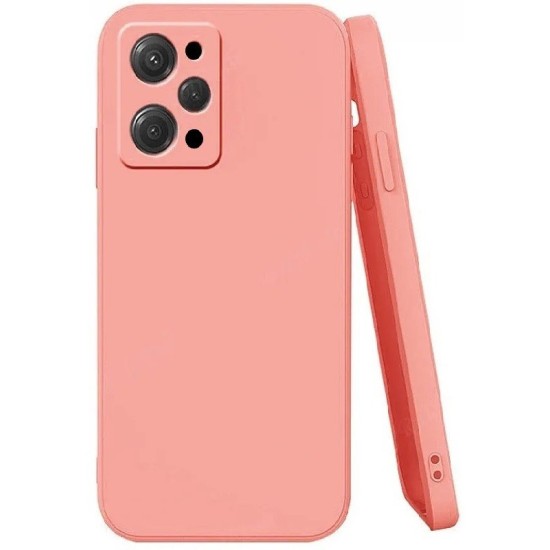 BACK COVER ΣΙΛΙΚΟΝΗΣ Ροζ (REDMI 12)