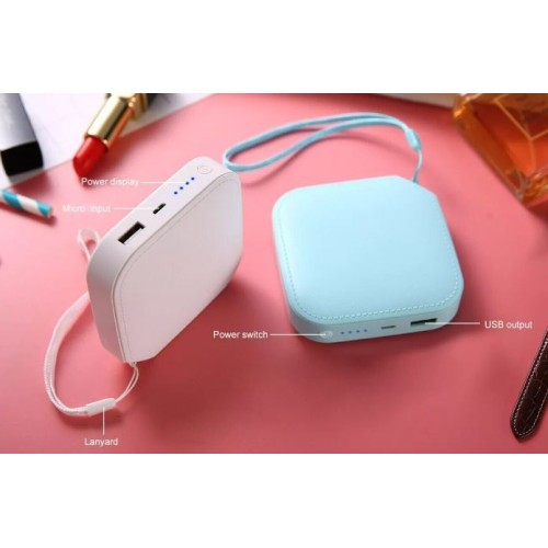 Treqa TR-953 Mini Power Bank 6000Mah Γαλάζιο