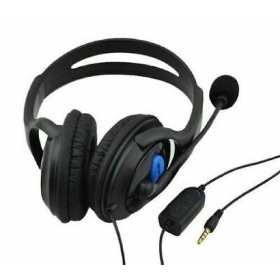 Headset with Mic OEM 3.5mm Black Ακουστικά - Q4/X