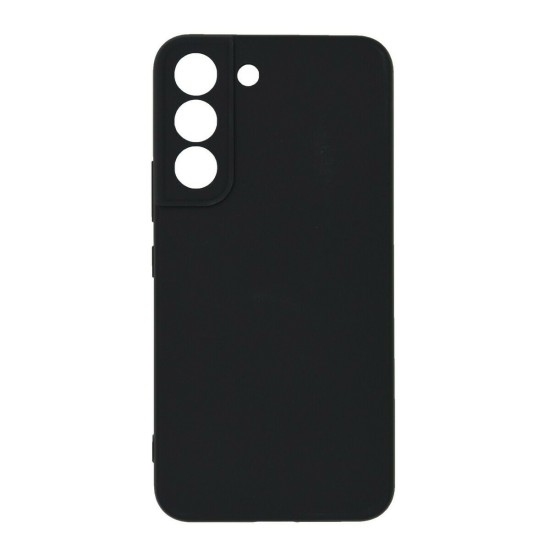  Back Cover Σιλικόνης Μαύρο (Samsung Galaxy S22 Plus)