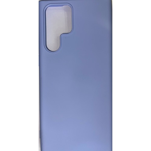 Samsung Galaxy S22 Ultra Soft Touch Finish TPU 2mm Silicone Back Cover Case Λιλά (oem)