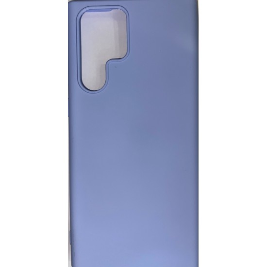 Samsung Galaxy S22 Ultra Soft Touch Finish TPU 2mm Silicone Back Cover Case Λιλά (oem)
