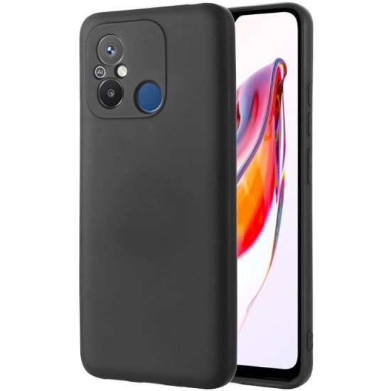 Xiaomi Redmi 12C TPU Silicone Back Cover Case Black (oem)