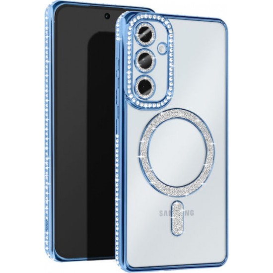 Luxury Magsafe Strass and Glitter Case Samsung Galaxy A17/A26 -Μαύρο