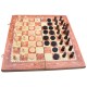 Chessboard, Checkers & Backgammon - 3-in-1 Set - Traditional Chessboard, Checkers & Backgammon - 3-in-1 Set - Traditional