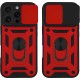 Sliding Camshield Σκληρή Θήκη με Δαχτυλίδι Red (iPhone 16 Pro Max)