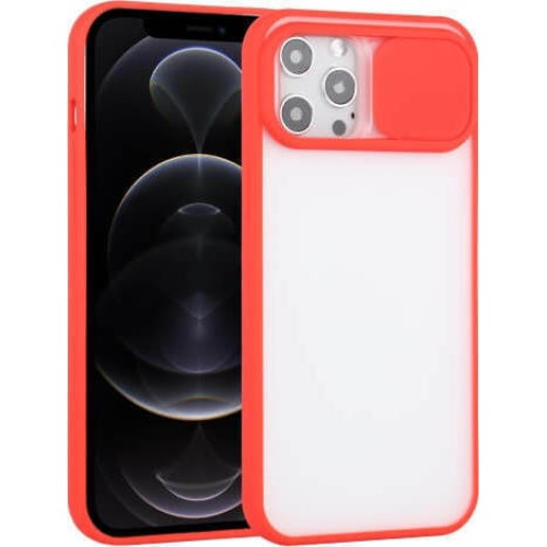 Θήκη Sliding Camera Cover for Iphone 12/12 Pro κόκκινο Θήκη Sliding Camera Cover for Iphone 12/12 Pro κόκκινο