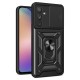 Camera Slide Hard Case Σκληρή Θήκη με Κάλυμμα Κάμερας - Black (Samsung Galaxy A55 5G)