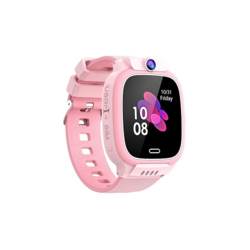 Y31 Παιδικό Smartwatch με Λουράκι από Καουτσούκ/Πλαστικό Ροζ 21725 Y31 Παιδικό Smartwatch με Λουράκι από Καουτσούκ/Πλαστικό Ροζ 21725
