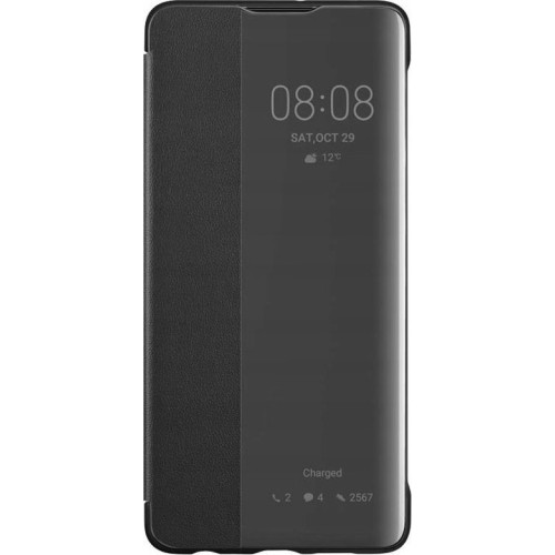 Huawei P40 lite E Smart View Flip Case - Black