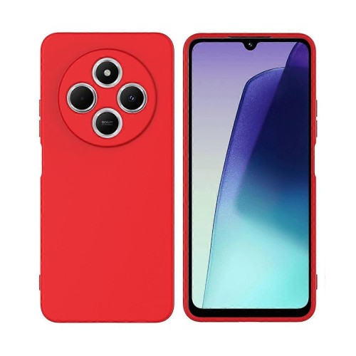  Back Cover Σιλικόνης Κόκκινο Oppo Reno 12F 5G