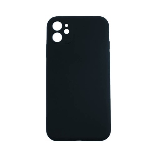 Soft Back Liquid Back Cover Σιλικόνης Μαύρο (iPhone 11) Soft Back Liquid Back Cover Σιλικόνης Μαύρο (iPhone 11)