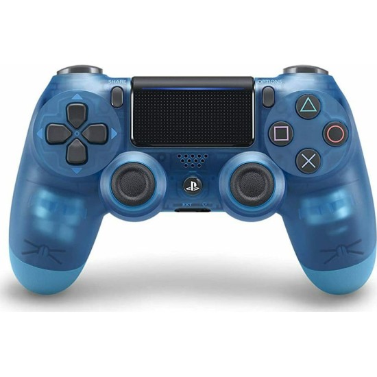 Doubleshock Ασύρματο Gamepad για PS4 Transparent Blue