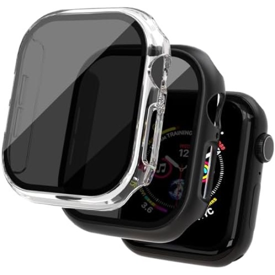 Privacy Glass+Case for Apple Watch 38mm - Διάφανο Privacy Glass+Case for Apple Watch 38mm - Διάφανο