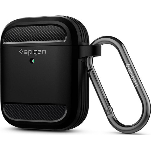 Θήκη Spigen SGP ULTRA RUGGED ARMOR για Apple AirPods 1/ 2 - ΜΑΥΡΟ 