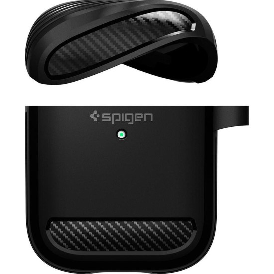 Θήκη Spigen SGP ULTRA RUGGED ARMOR για Apple AirPods 1/ 2 - ΜΑΥΡΟ 