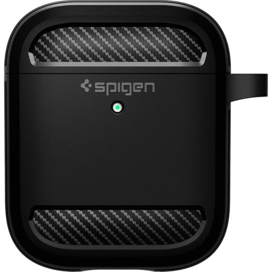 Θήκη Spigen SGP ULTRA RUGGED ARMOR για Apple AirPods 1/ 2 - ΜΑΥΡΟ 