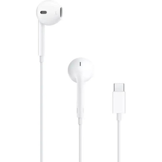 Hoco M101 Max Earbuds Handsfree Ακουστικά με Βύσμα USB-C Λευκό