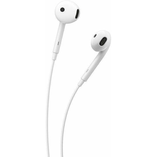 Hoco M101 Max Earbuds Handsfree Ακουστικά με Βύσμα USB-C Λευκό