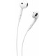 Hoco M101 Max Earbuds Handsfree Ακουστικά με Βύσμα USB-C Λευκό