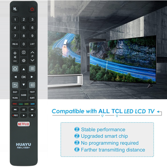 Huayu RM-L1508+ τηλεχειριστήριο για τηλεοράσεις TCL Huayu RM-L1508+ τηλεχειριστήριο για τηλεοράσεις TCL