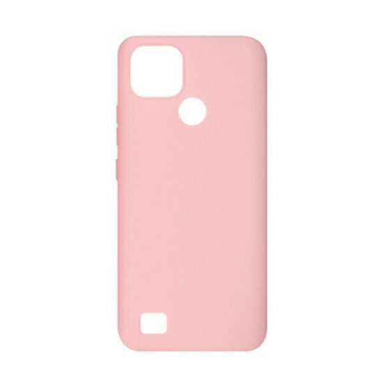 Θήκη Πλάτης Σιλικόνης για RealMe C21Y/C25Y Ροζ ΟΕΜ