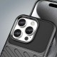 Thunder Θήκη για iPhone 16 Pro Σιλικόνης – Μαύρη