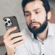 Thunder Θήκη για iPhone 16 Pro Σιλικόνης – Μαύρη