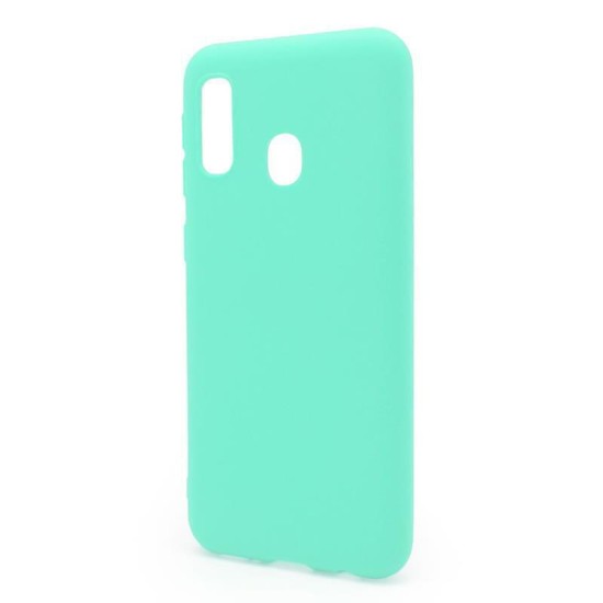 Back Cover Σιλικόνης Τιρκουάζ (Galaxy A20e)