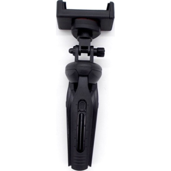 Mini Multifunction Τρίποδο Κινητού Μαύρο