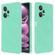 Redmi Note 12 5G Silky and Soft Touch Finish TPU 2mm Silicone Back Cover Case Τιρκουάζ (oem)