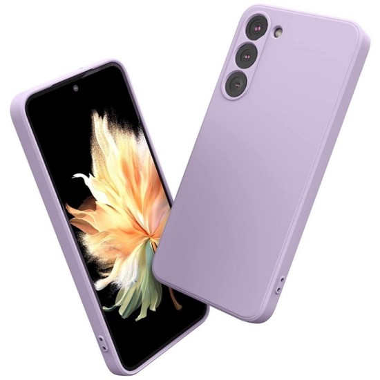 Samsung Galaxy S24 Plus Silky and Soft Touch Finish TPU Silicone Back Cover Case Λιλά (oem) Samsung Galaxy S24 Plus Silky and Soft Touch Finish TPU Silicone Back Cover Case Λιλά (oem)