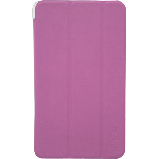 OEM ΘΗΚΗ ΒΙΒΛΙΟ - ΣΙΛΙΚΟΝΗ FLIP COVER ΓΙΑ TABLET T580/T585 ΡΟΖ