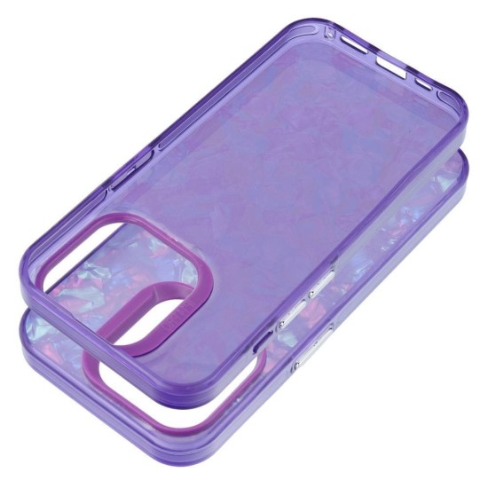 iPhone 16 Pro Max Θήκη Σιλικόνης Μωβ Tutti Frutti Silicone Case Violet