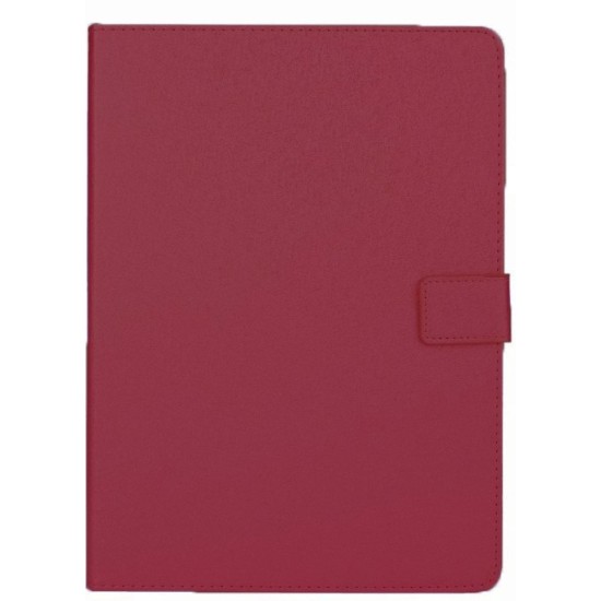 Universal Book Stand Case for Tablets 10.0 inch Color Red Wine (oem)
