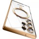 Oem Θήκη Back Cover Electro Magsafe Για Samsung Galaxy S25 Ultra Χρυσό