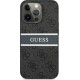 Guess "4G Logo Collection" Printed Stripe Θήκη προστασίας από δερματίνη – iPhone 13 Pro Max (Γκρι) Guess "4G Logo Collection" Printed Stripe Θήκη προστασίας από δερματίνη – iPhone 13 Pro Max (Γκρι)